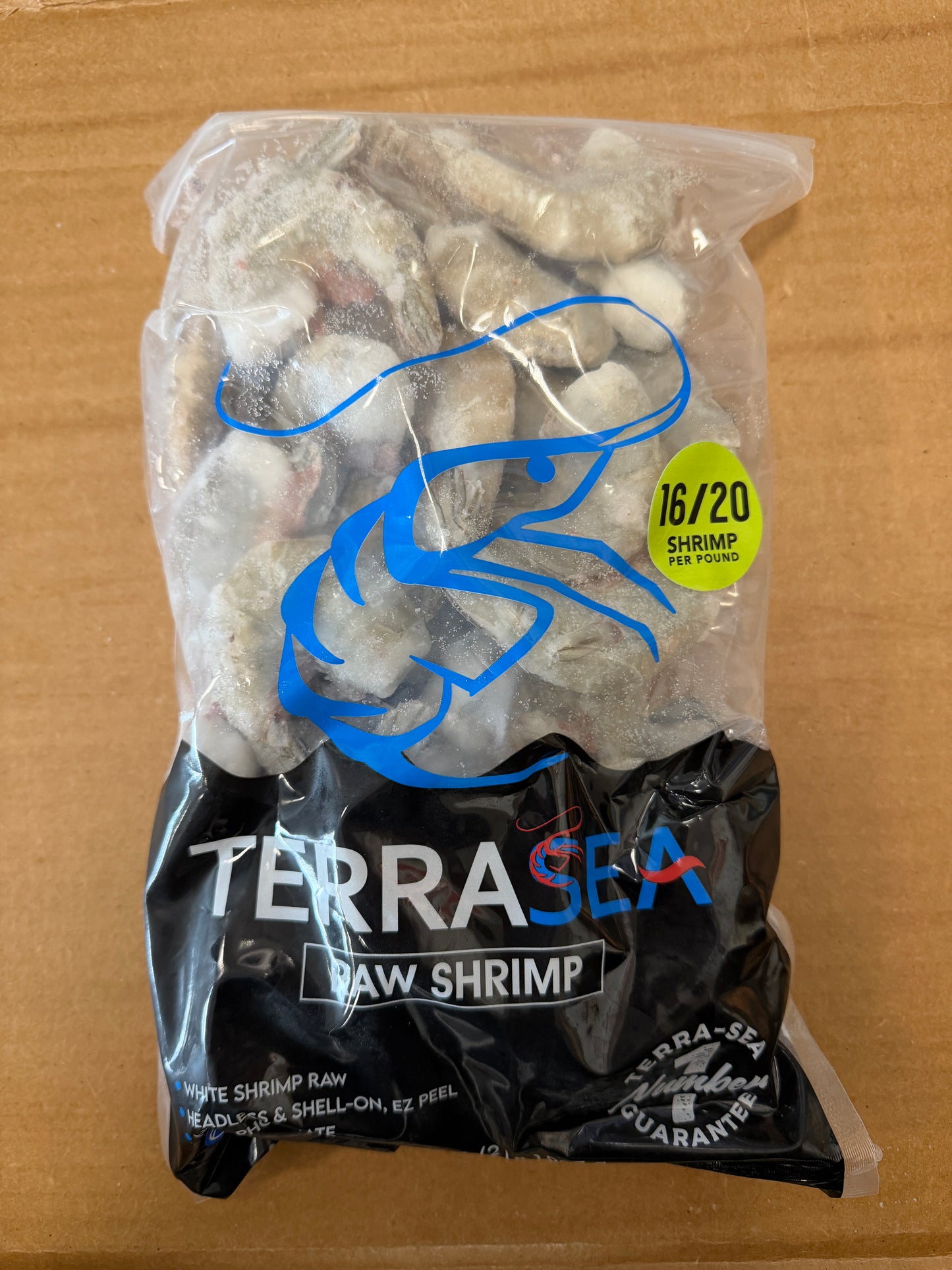 EZ Peel, IQF, 16-20 Shrimp (2lb)